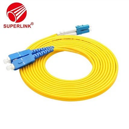 Duplex enkelläge Fiber Patch Cord LC-SC