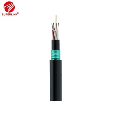 Optisk fiberkabel Unitube Light Armored Cable Single Mode 4 8 12 24-kärnor GYXTW